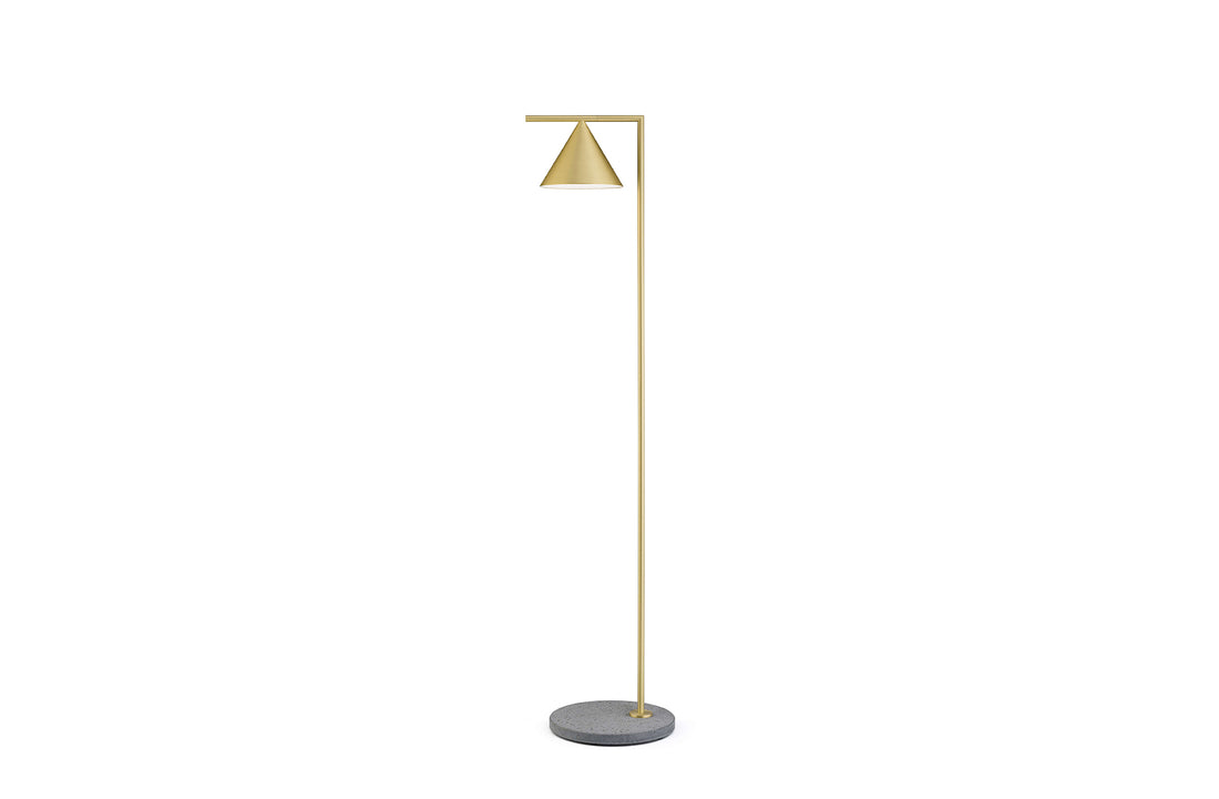 Brass Finish/Grey Lava / Includes LED 2700K Dimmable