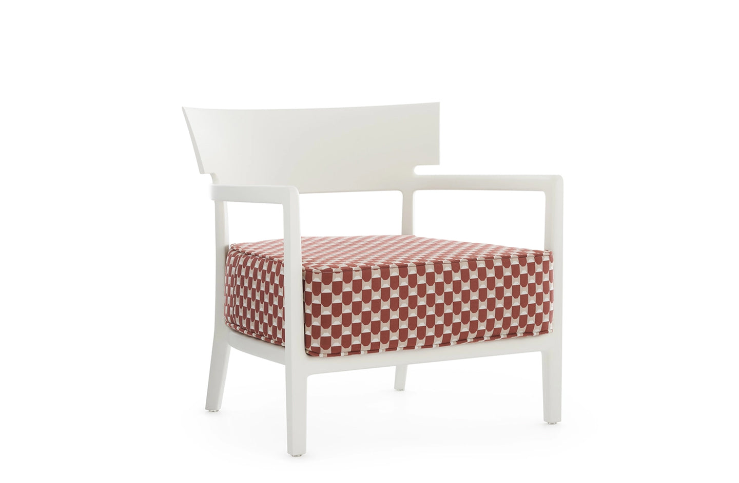 Cara Mat Outdoor Liberty Armchair - Obi Check-Kartell-Space Furniture SG
