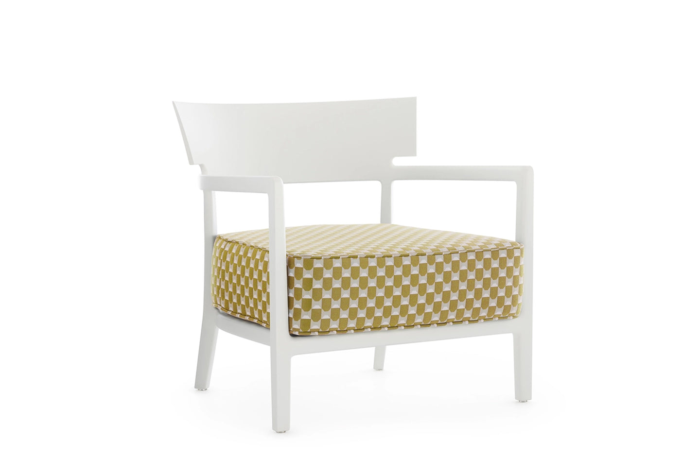 Cara Mat Outdoor Liberty Armchair - Obi Check-Kartell-Space Furniture SG

