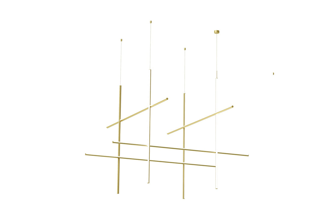 CL III/Anodized Champagne / Includes STRIP LED 180W 10230lm 2700K CRI90