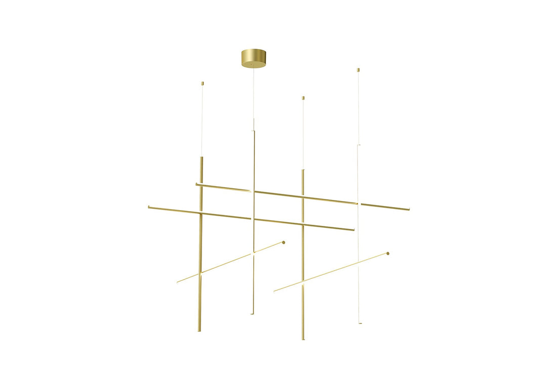 CL I/Anodized Champagne / Includes STRIP LED 180W 10230lm 2700K CRI90