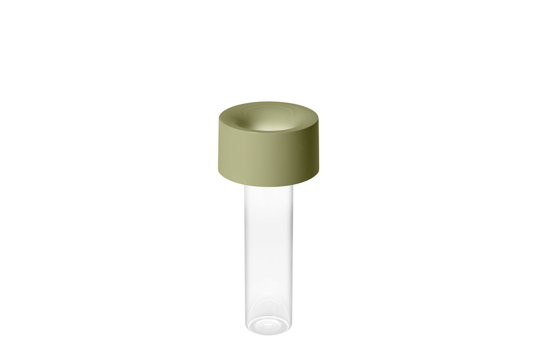 Fleur LED with Touch Dimmer / Sage Green