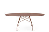 Glossy Outdoor Oval Table - Stoneware-Kartell-Space Furniture SG
