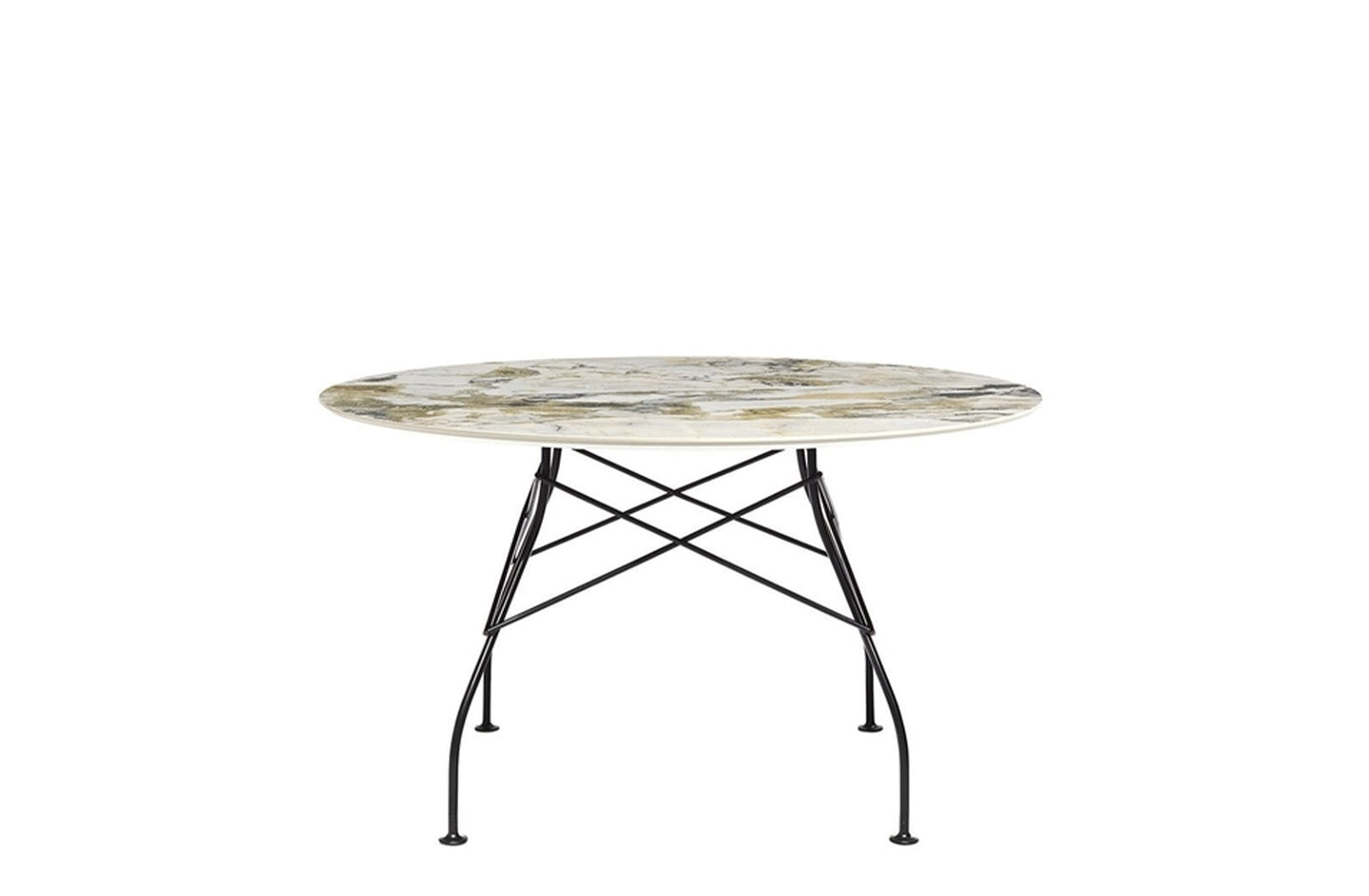 Glossy Round Table - Stoneware-Kartell-Space Furniture SG
