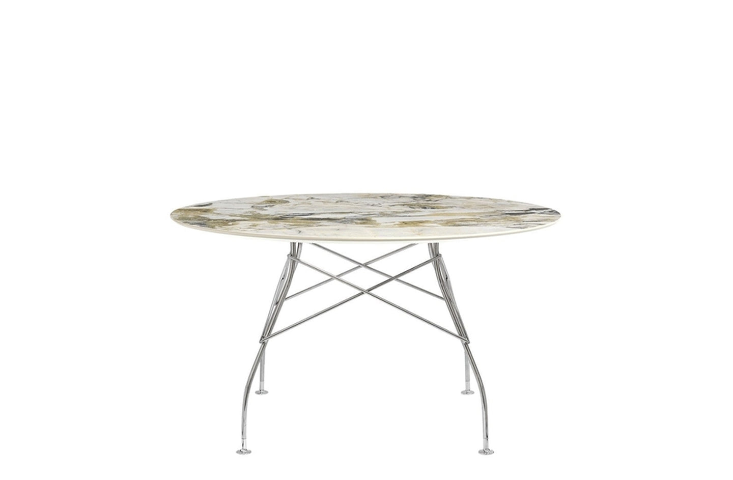 Glossy Round Table - Stoneware-Kartell-Space Furniture SG
