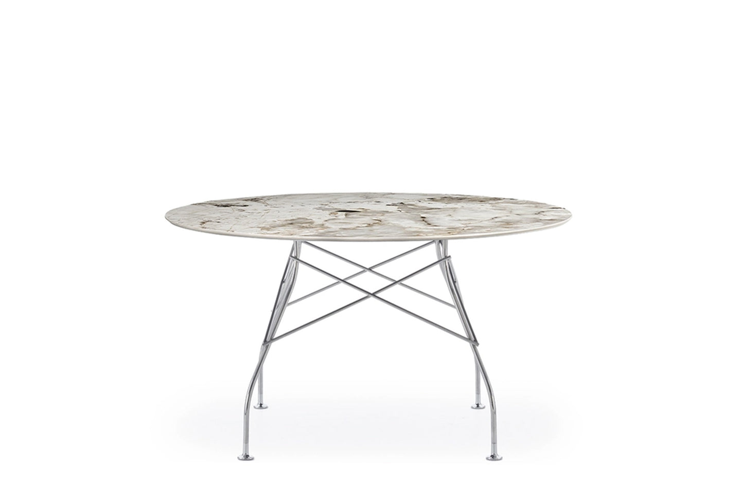 Glossy Round Table - Stoneware-Kartell-Space Furniture SG
