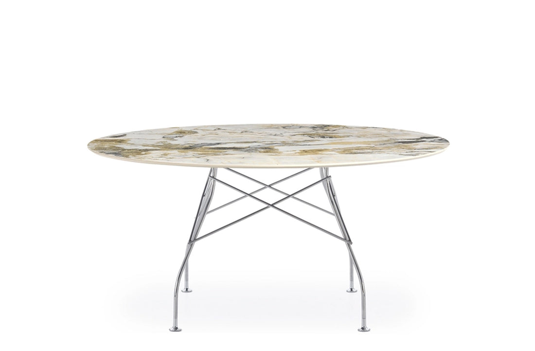 Chrome / Symphonie Stoneware with Marble Finish