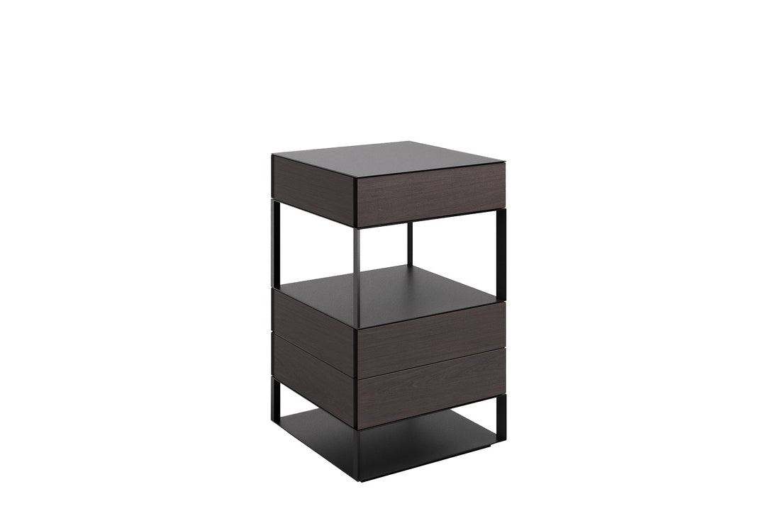 Halfsquare Bedside Table-Living Divani-Space Furniture SG