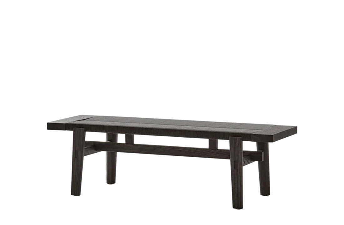 144x49x44 cm / Bench / Black Elm