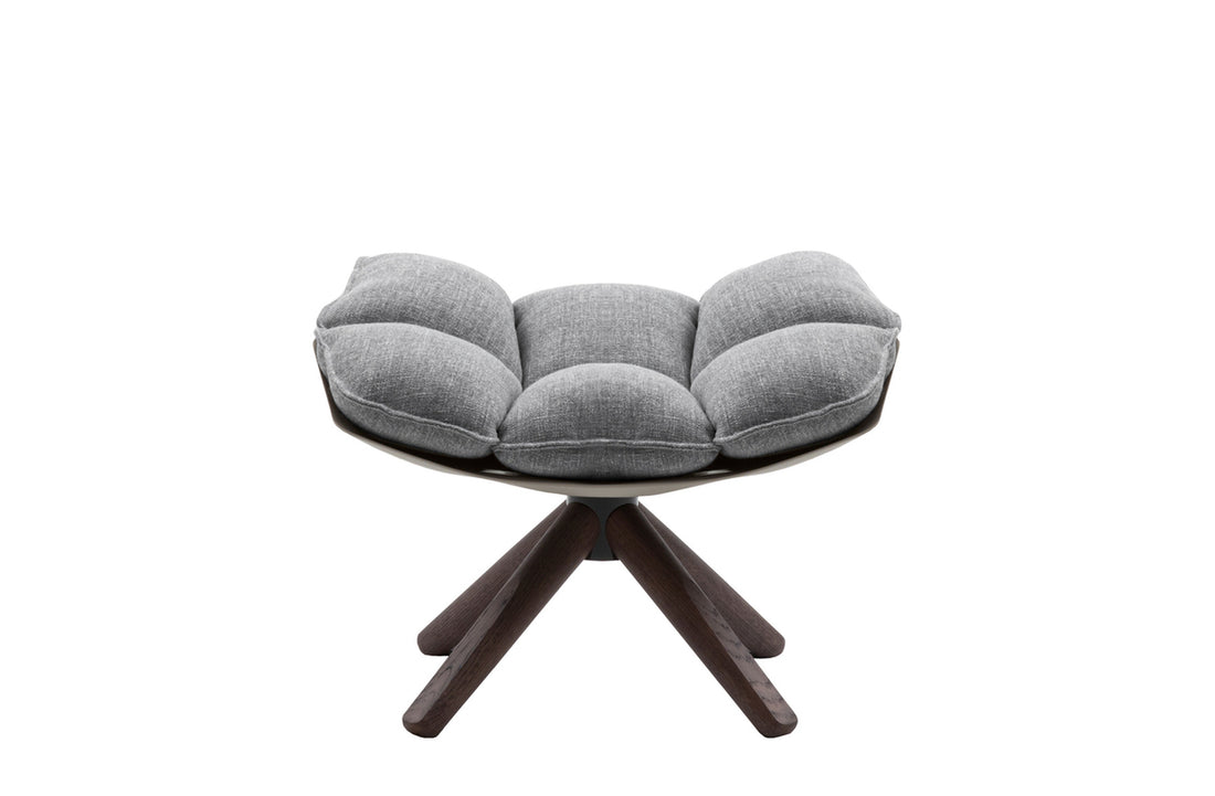 68x55x45 cm / LODI Light Grey Fabric / Dove Grey Shell/Grey Oak