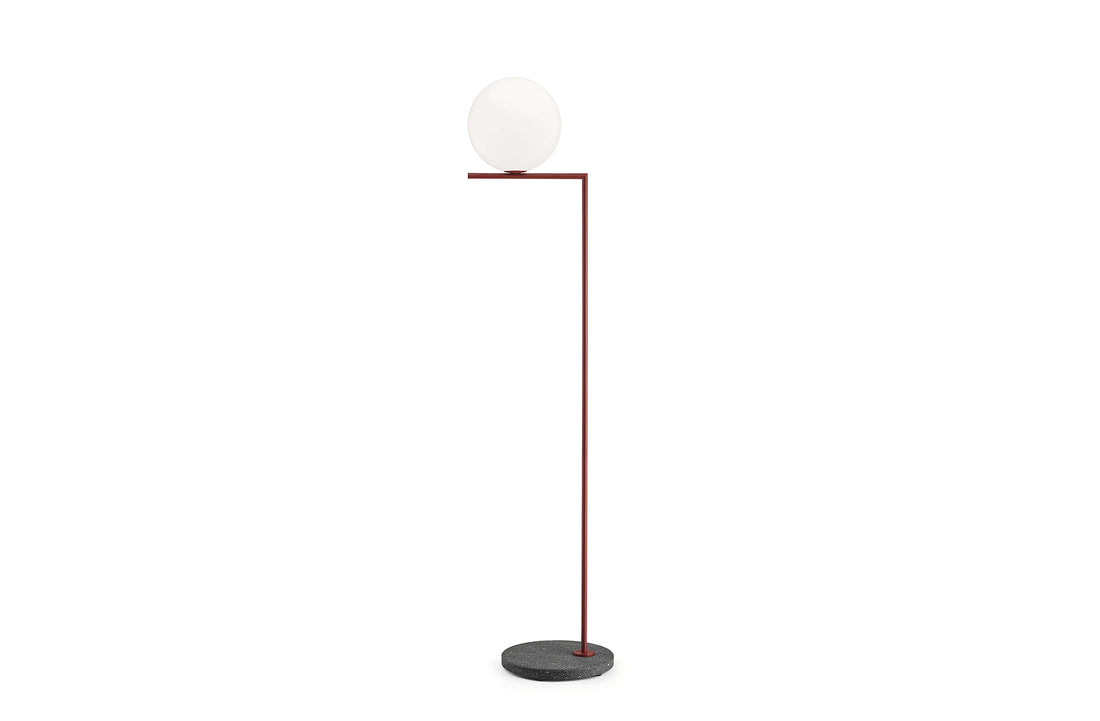 Burgundy Red/Black Lava / Bulb Sold Separately