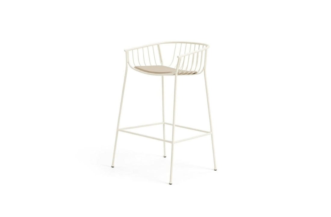 Without / IBIZA Light Greige Outdoor Fabric / Outdoor White