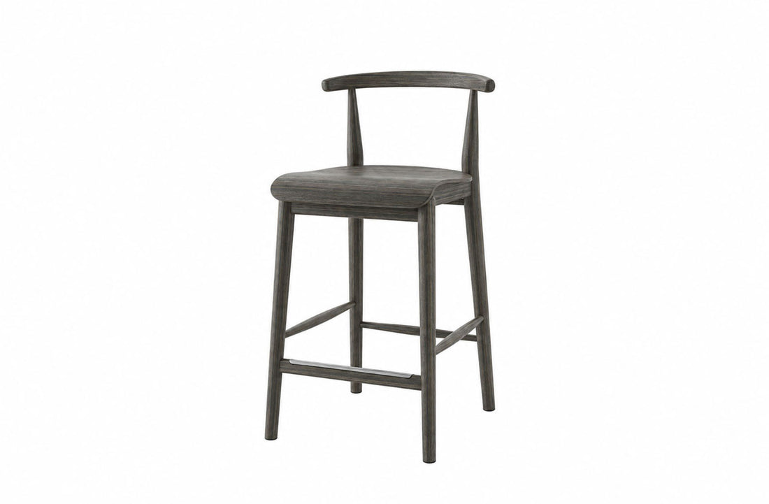 46x49x89 cm / Low Stool / Grey Oak/Grey Oak