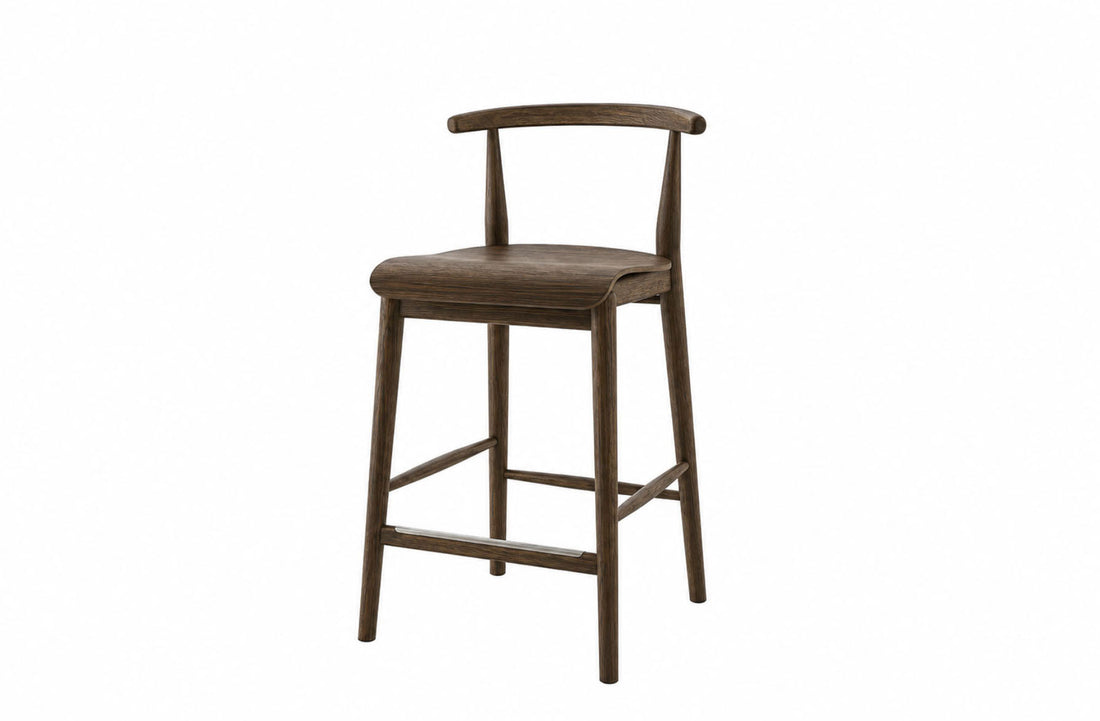 46x49x89 cm / Low Stool / Natural Wenge/Natural Wenge