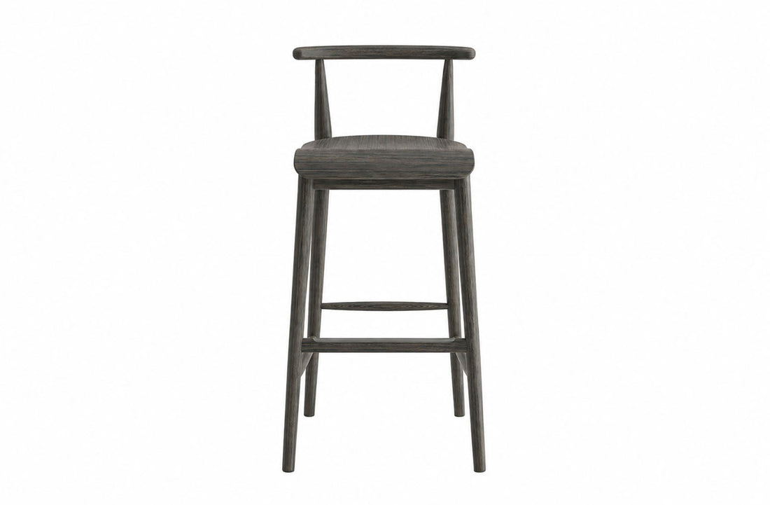 46x49x99 cm / High Stool / Grey Oak/Grey Oak