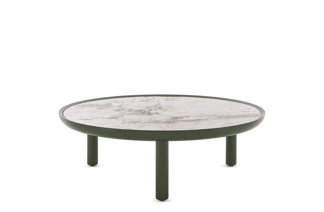 Symphonie Stoneware with Marble Finish/Green