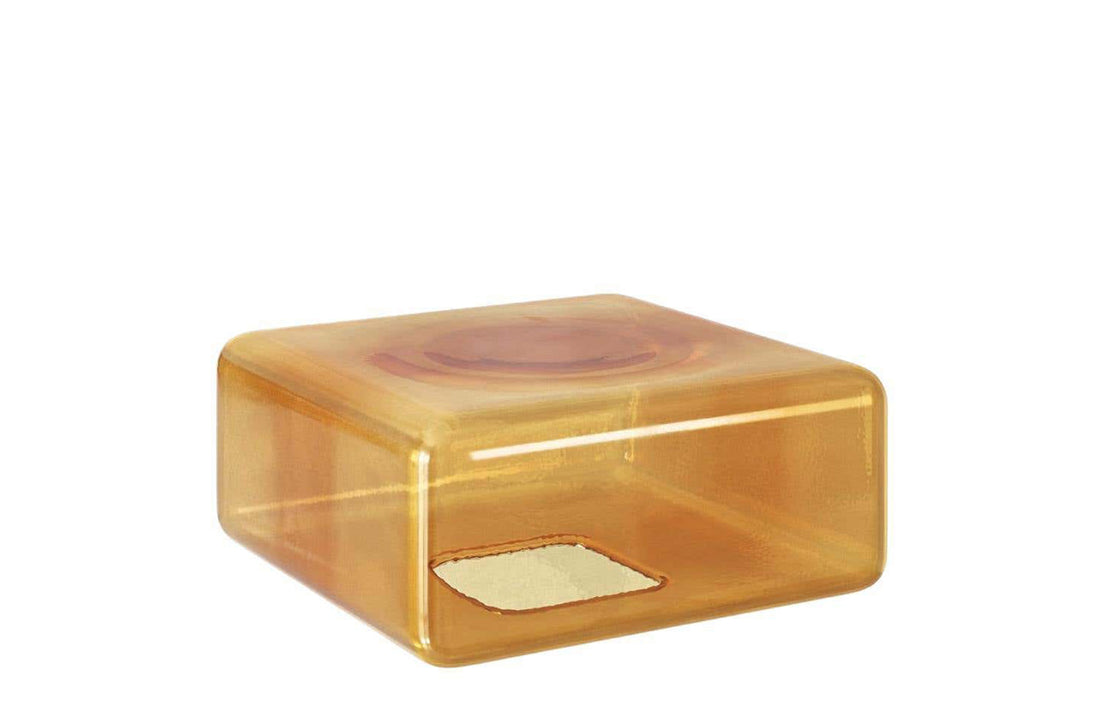 L55 D55 H25 cm / Amber