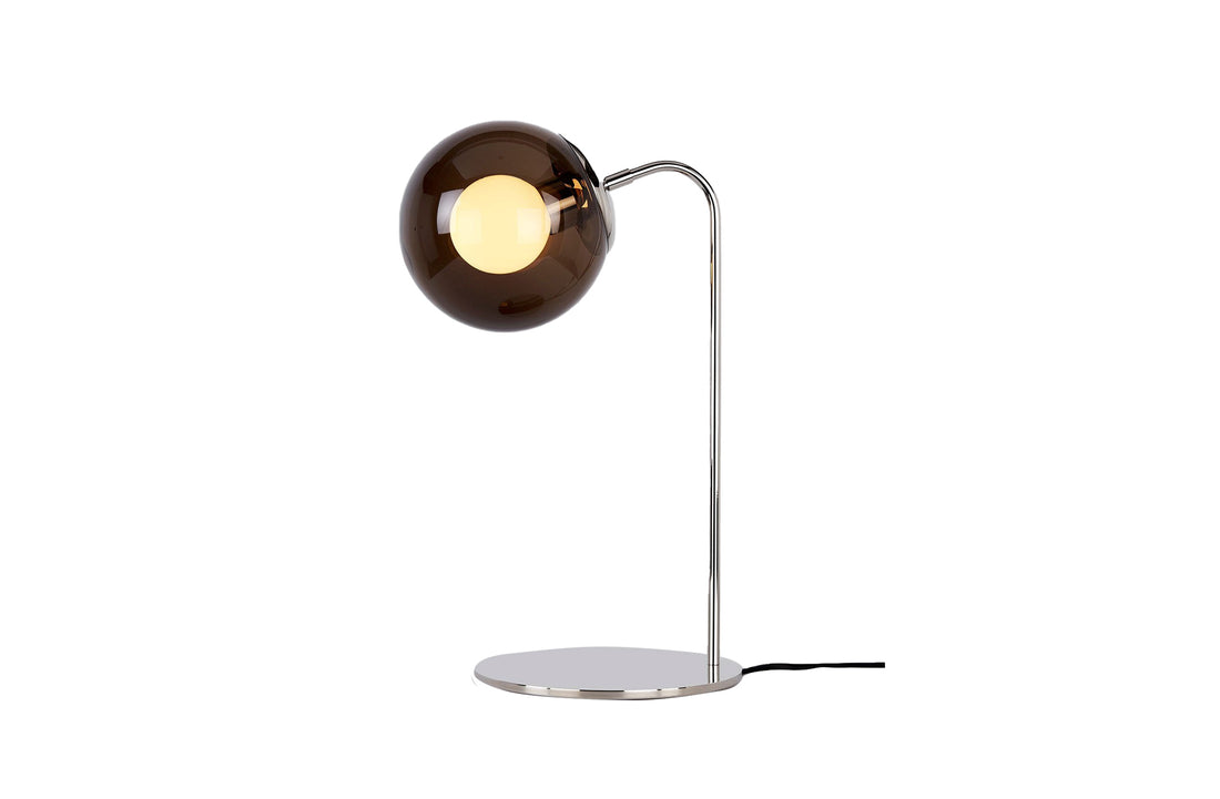 Polished Nickel/Smoke / LED - Universal Voltage