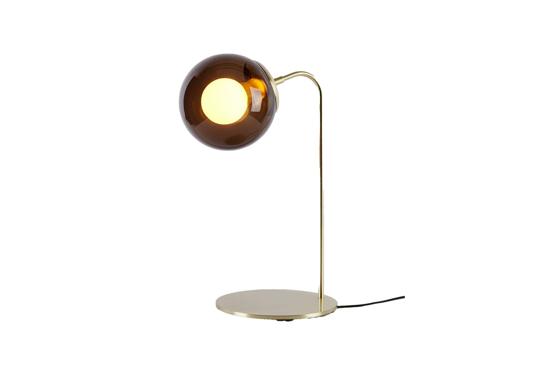 Brushed Brass/Smoke / LED - Universal Voltage
