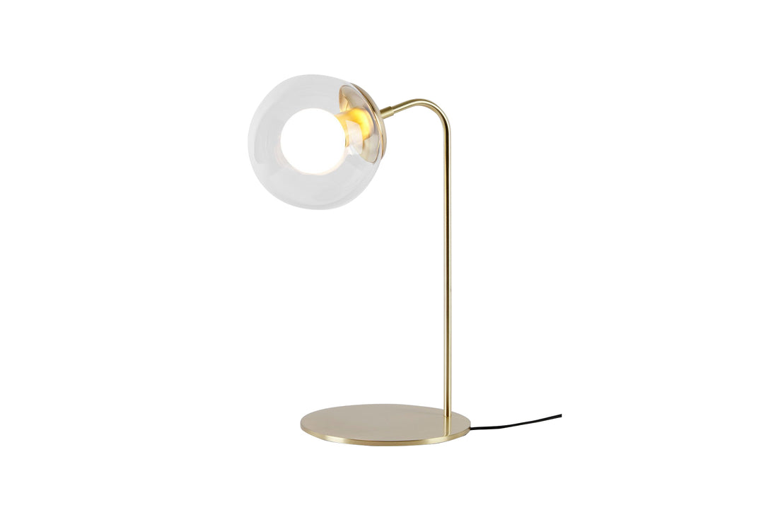 Brushed Brass/Clear / LED - Universal Voltage