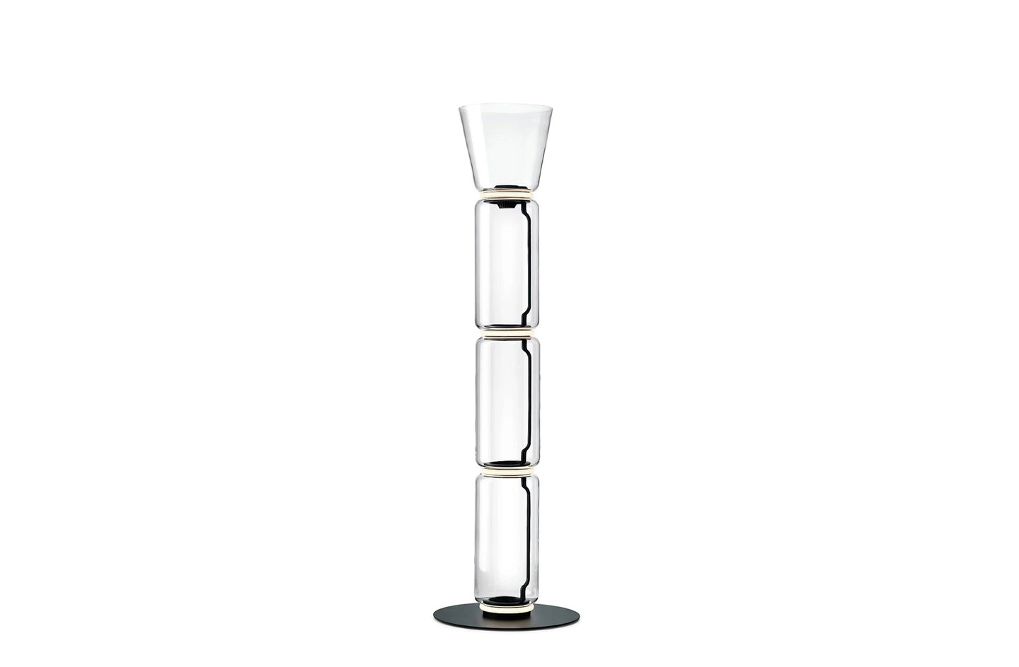 Noctambule Floor Lamp - 3 High Cylinder Cone Big Base-Flos-Space Furniture SG
