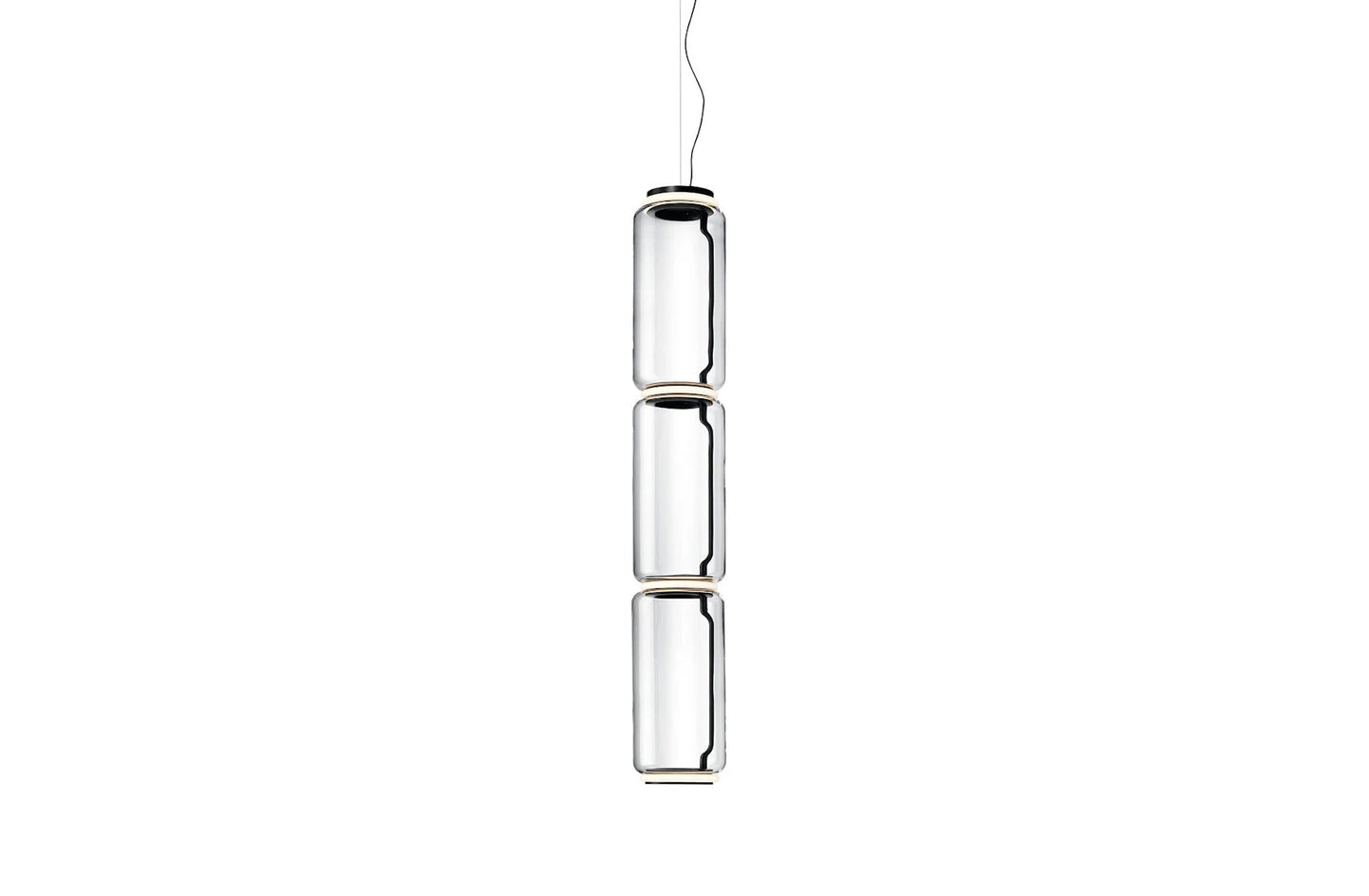 Noctambule Suspension Lamp - 3 Low Cylinder-Flos-Space Furniture SG
