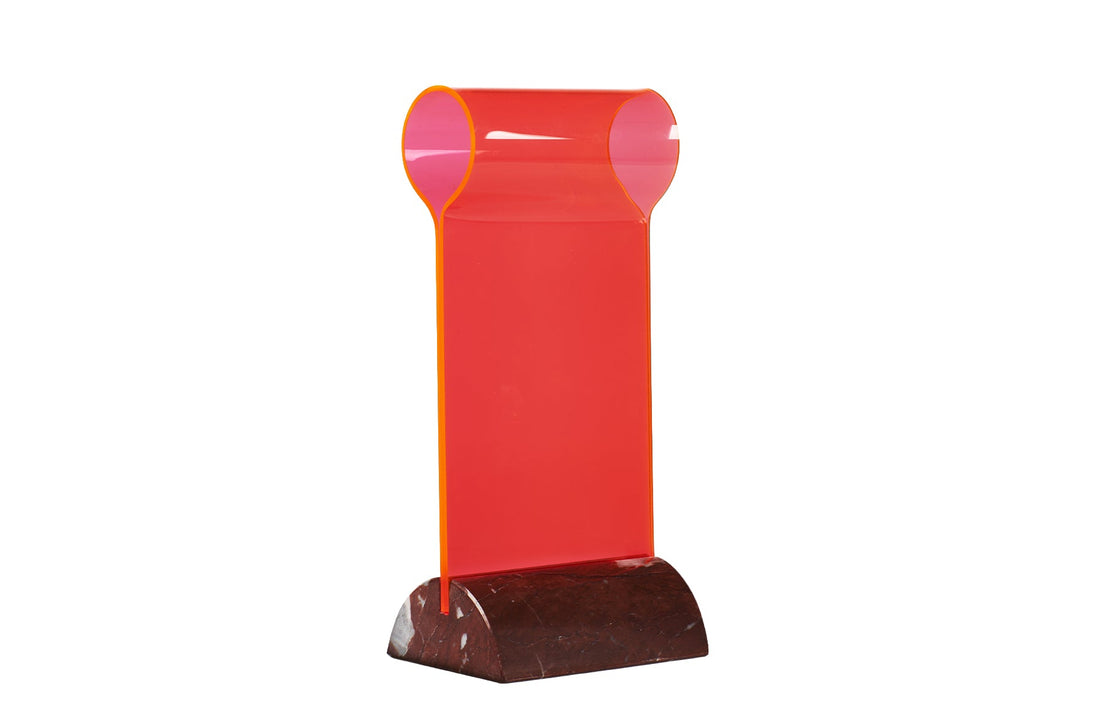 Rosso Francia / Fluorescent orange–magenta