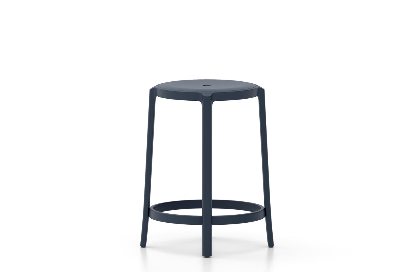 On & On Counter Stool - Recycled Plastic Seat-Emeco-Space Furniture SG
