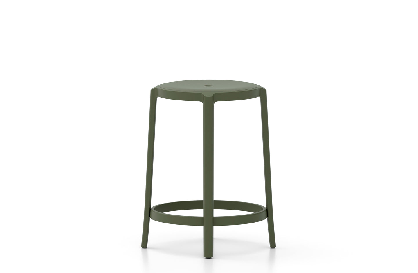 On & On Counter Stool - Recycled Plastic Seat-Emeco-Space Furniture SG
