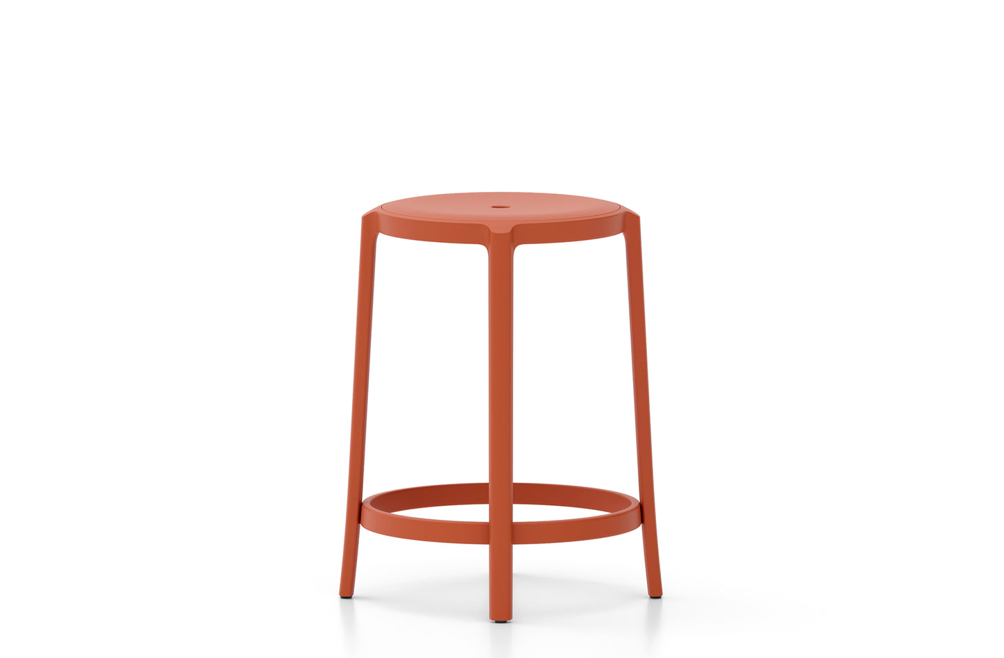 On & On Counter Stool - Recycled Plastic Seat-Emeco-Space Furniture SG

