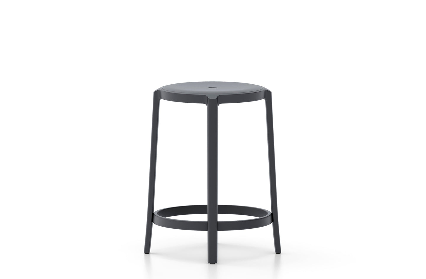 On & On Counter Stool - Recycled Plastic Seat-Emeco-Space Furniture SG
