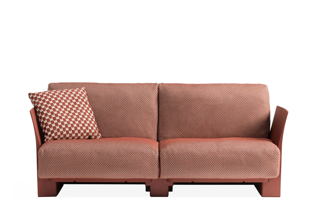 Burgundy/TAMBA Rust Fabric