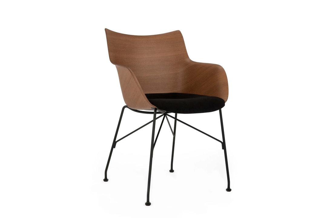 Basic Veneer Dark Wood/Black/Black