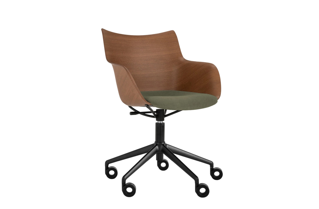 Basic Veneer Dark Wood/Green/Black