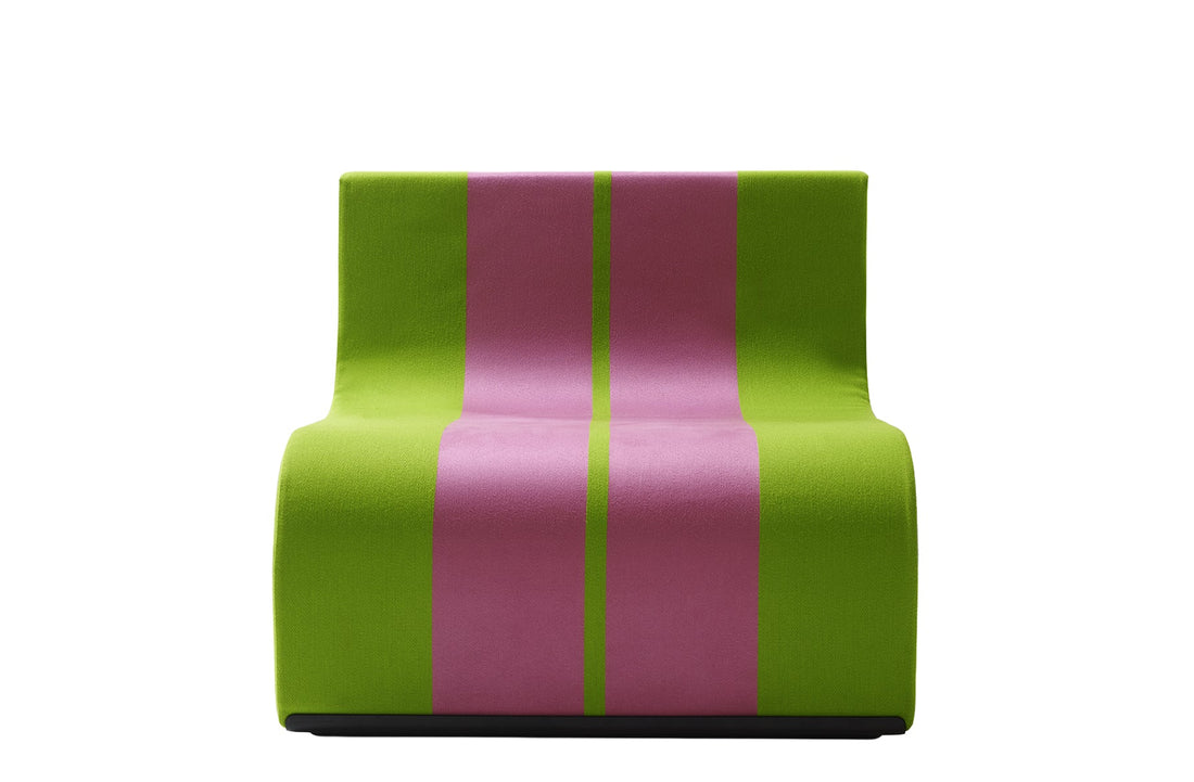 Armchair / Verosa green/pink