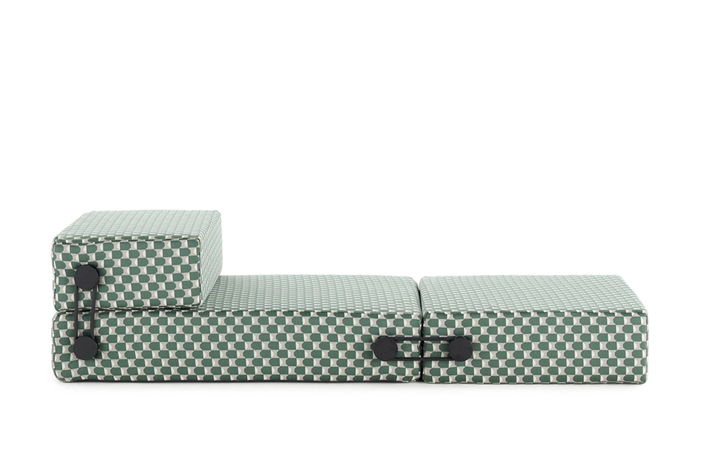 Trix Outdoor Liberty Ottoman - Obi Check-Kartell-Space Furniture SG
