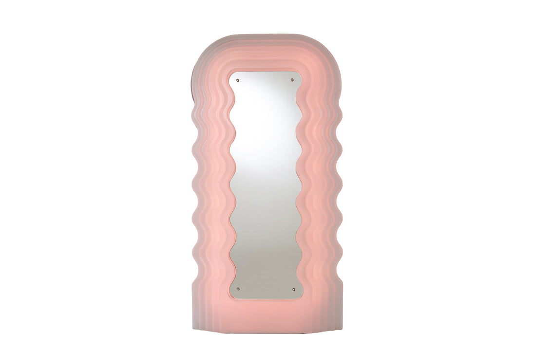 White opaline / Pink