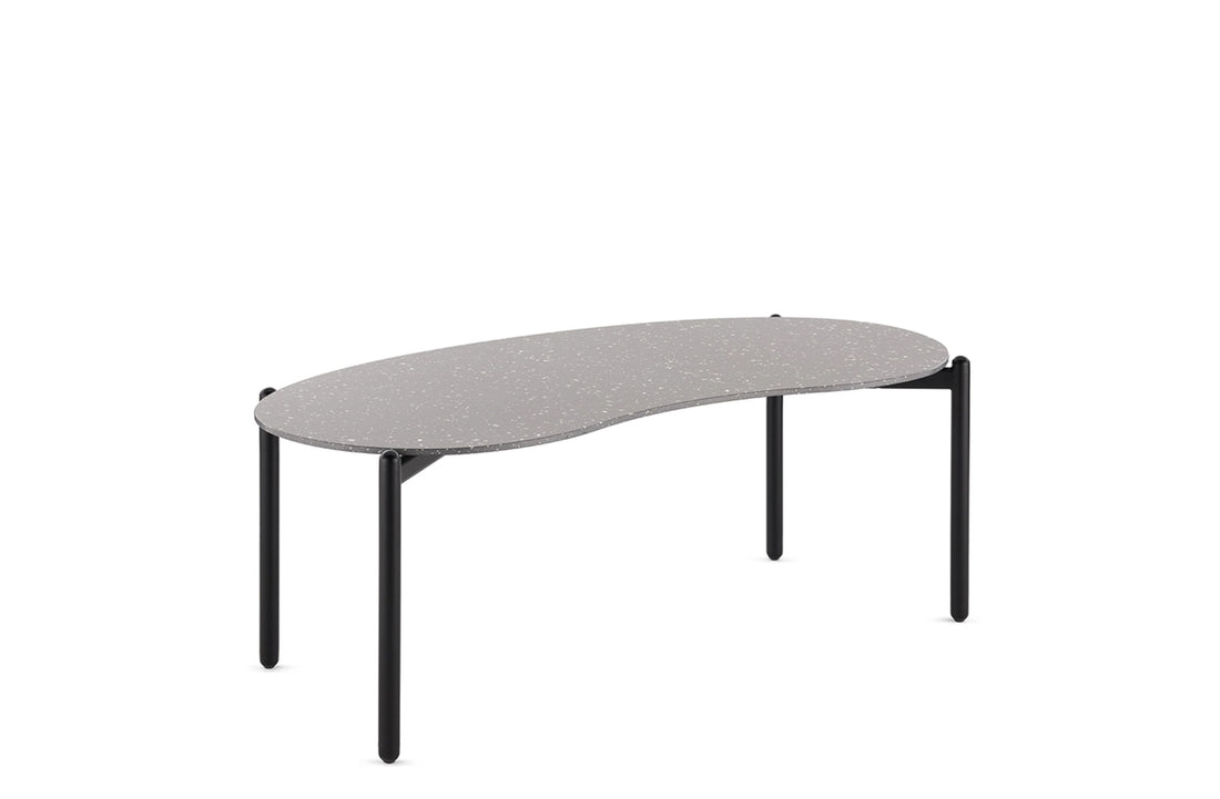 Terrazzo Light Grey Stoneware/Black