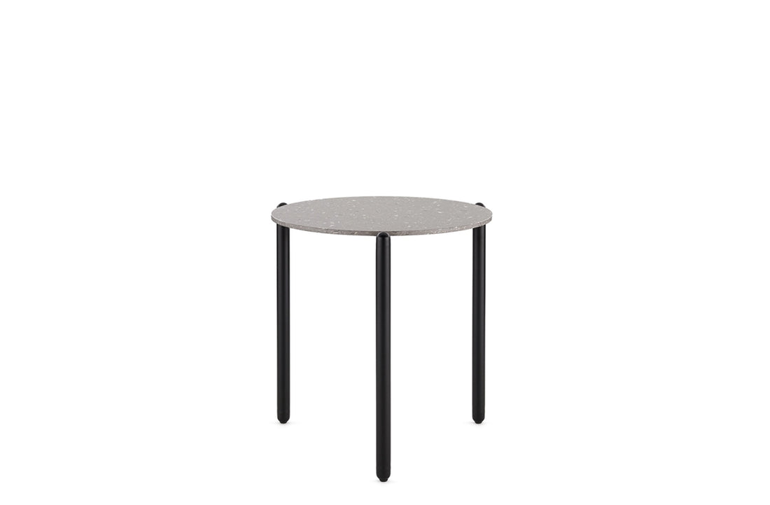 Terrazzo Light Grey Stoneware/Black