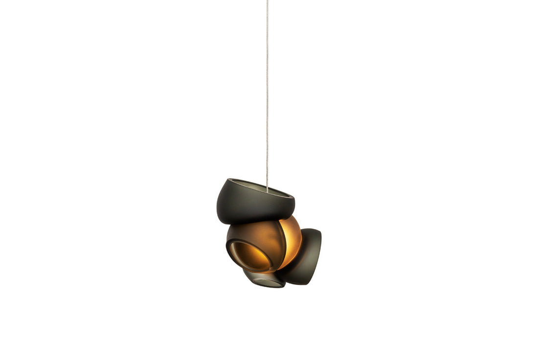 Mini Brushed Nickel Canopy / LED Lamp 2700K / Adjustable up to 300cm - Standard