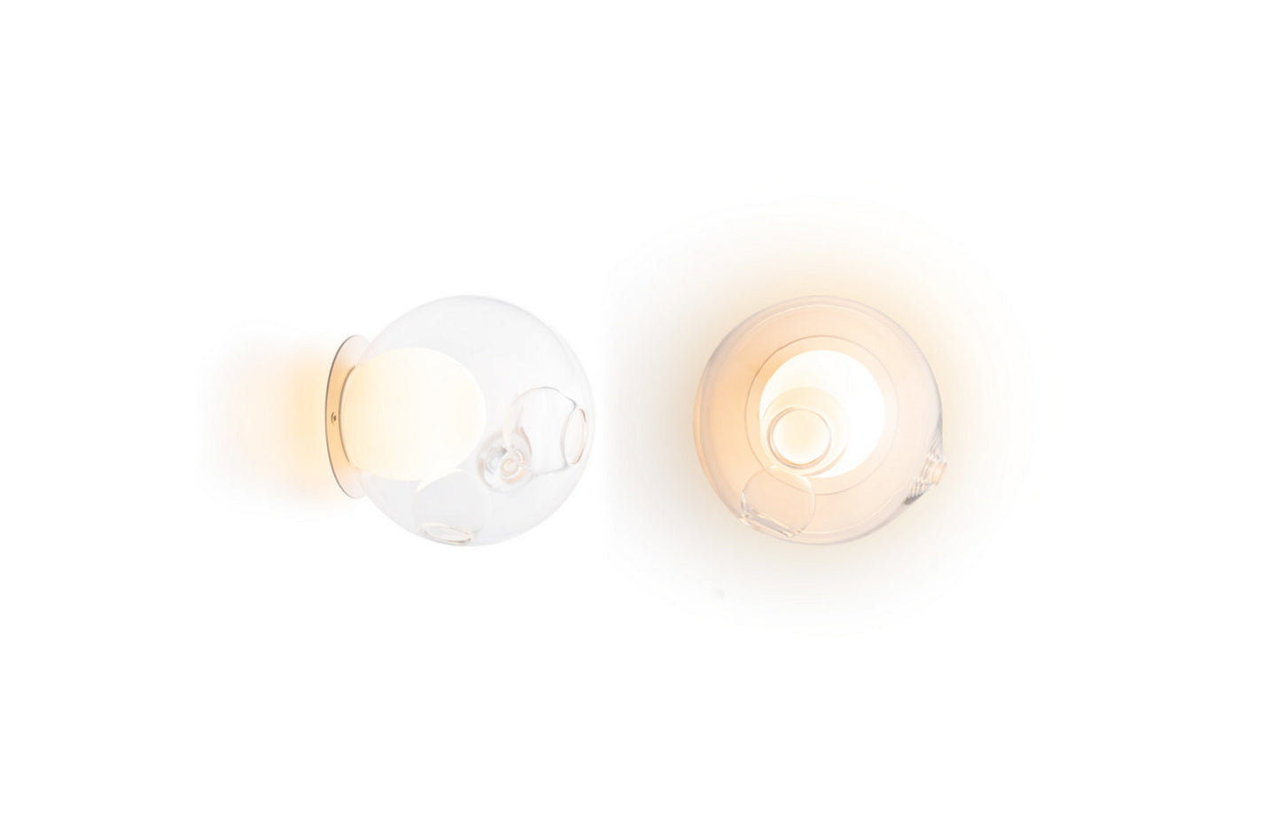 28s Ceiling/Wall Lamp - Clear-Bocci-Space Furniture SG
