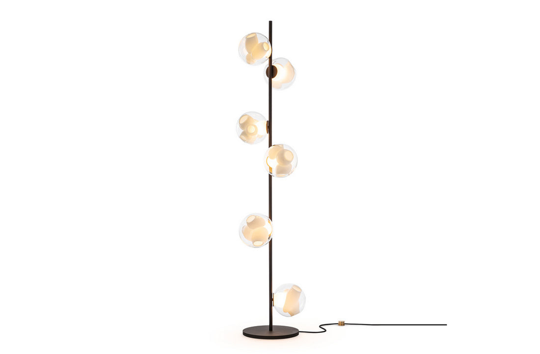 Black / 180cm / LED Lamp 2700K
