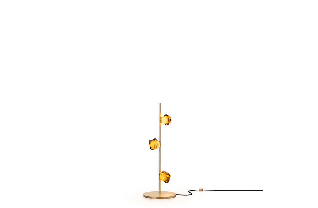 Dark Mirrored / Brass / LED Lamp 2700K