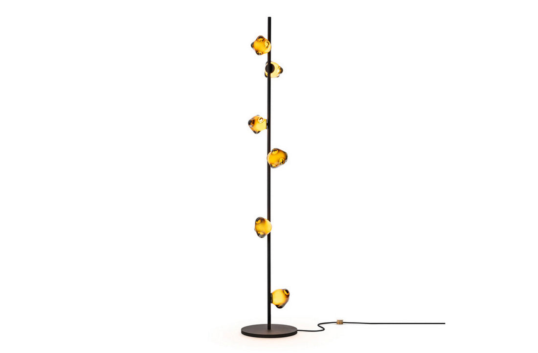 Dark Mirrored / Black / LED Lamp 2700K