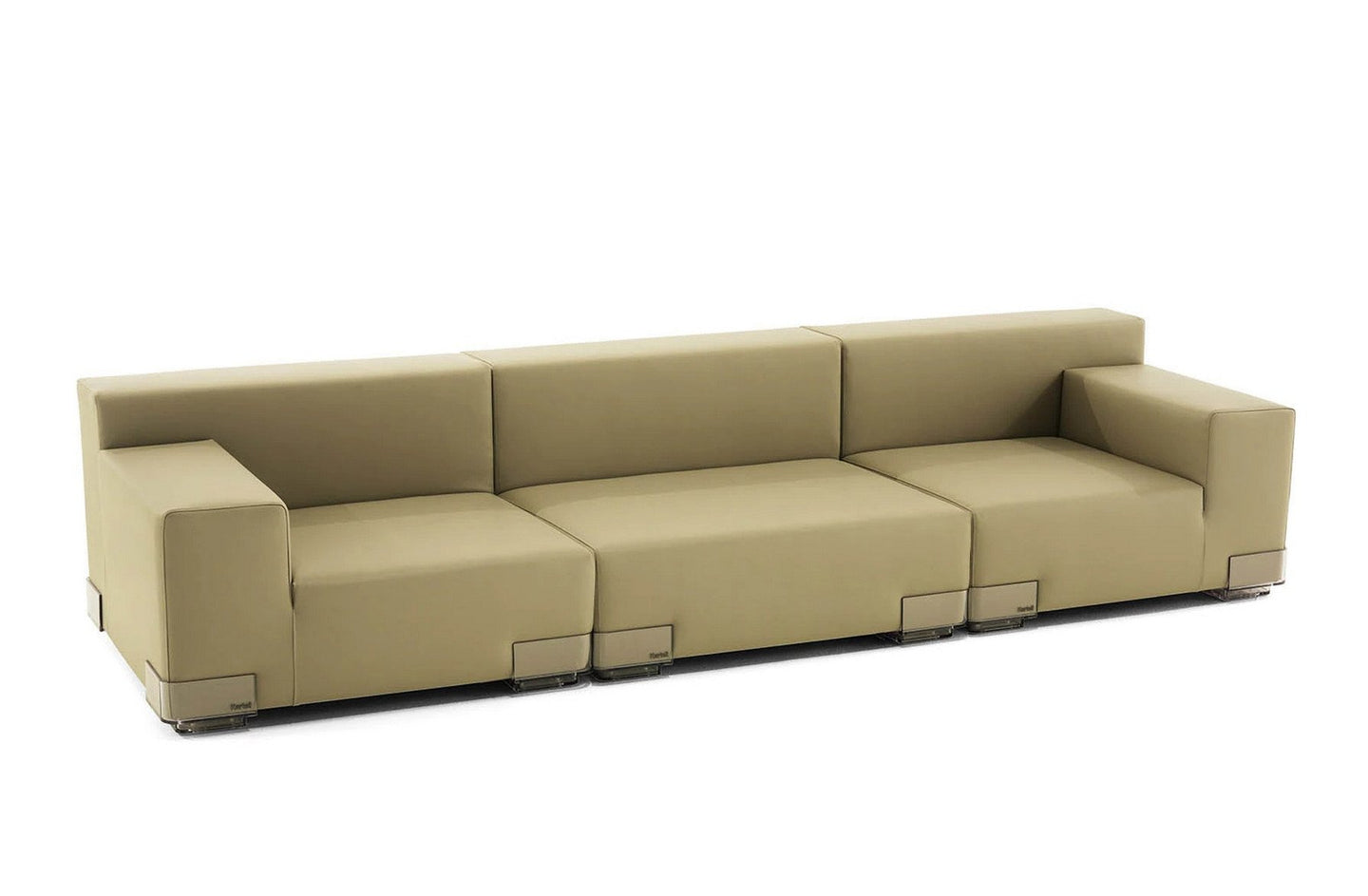 Plastics Tech Fabric 3 Seat Sofa
