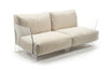 Pop Outdoor 2 Seat Sofa - Stripes Fabric
