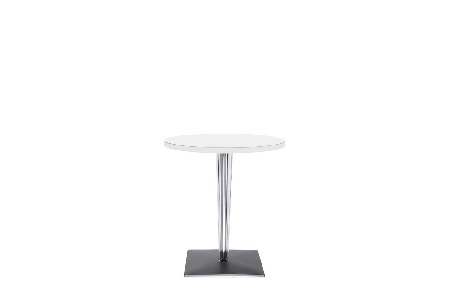 TopTop Large Round Table - Laminated Top - Square Leg
