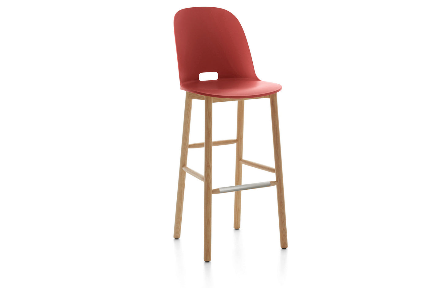 Alfi Bar Stool - High Back-Emeco-Space Furniture SG
