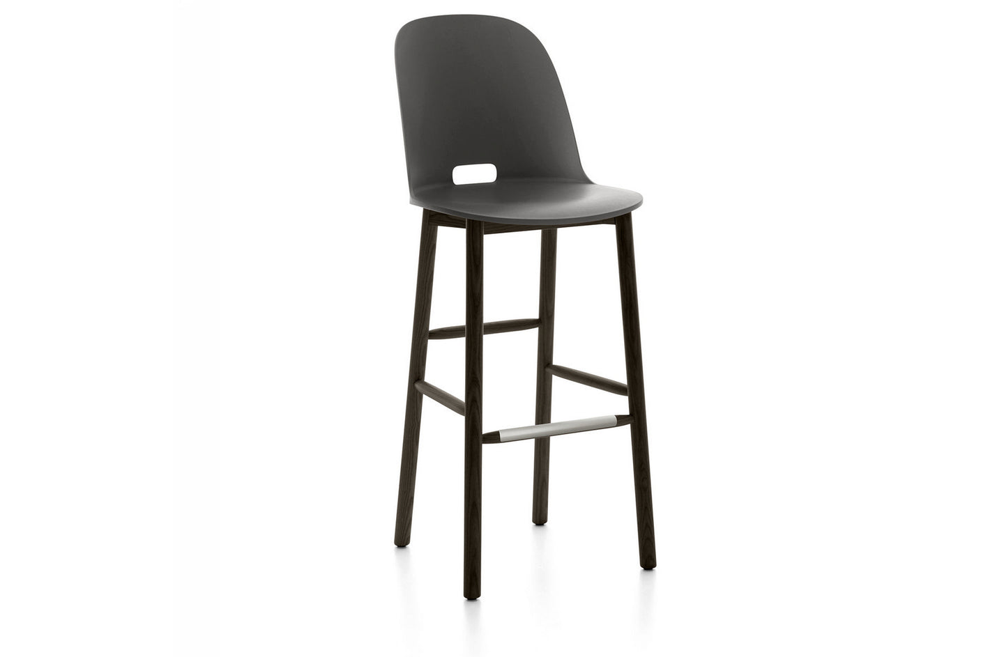 Alfi Bar Stool - High Back-Emeco-Space Furniture SG
