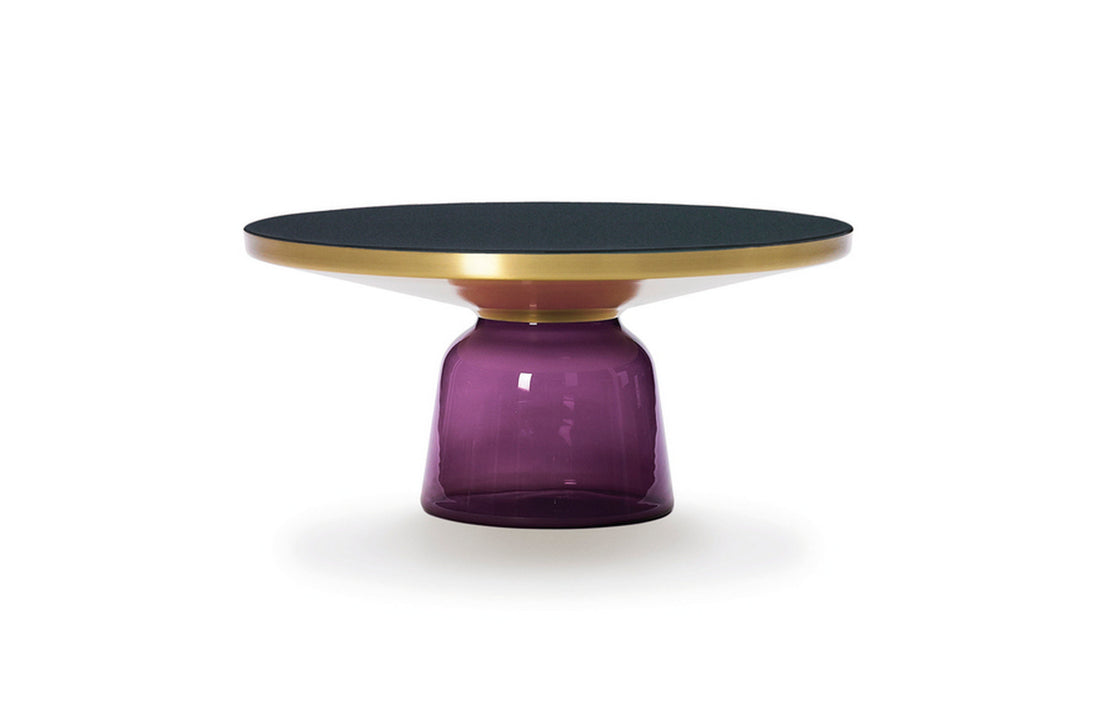 Crystal Glass Black / Amethyst Violet / Crate (Wood / ISPM 15)